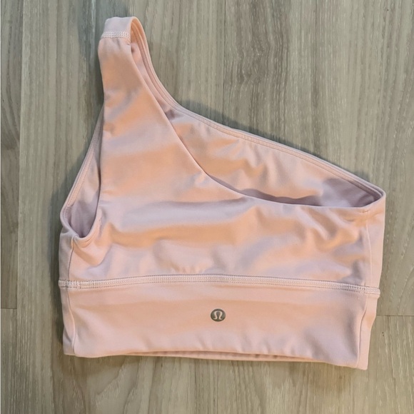 Lululemon Align Asymmetrical Bra – Rare-Meadowsweet Pink – Size 2 - Picture 7 of 8